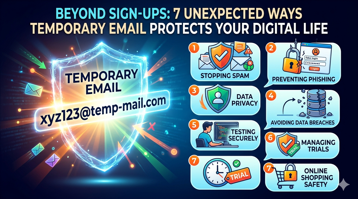 Beyond Sign-Ups: 7 Unexpected Ways Temporary Email Protects Your Digital Life