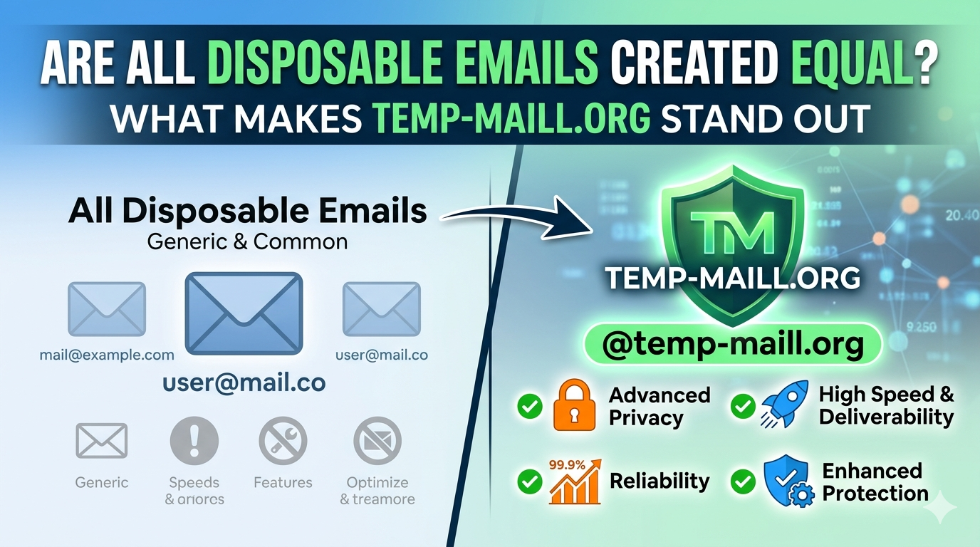 Are All Disposable Emails Created Equal? What Makes Temp-Maill.org Stand Out